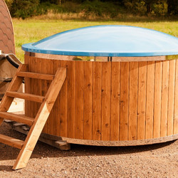Hot-Tub With External Furnace