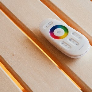 LED controller for sauna